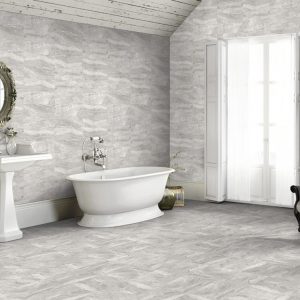 Denver Grey Silk Finish Ceramic Floor 33.8×33.8cm