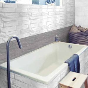 Essential Grey Matt 7.5x30cm Wall