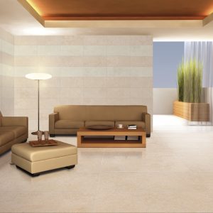 END OF LINE Vandome Beige Porcelain Matt Wall or Floor 44x89cm