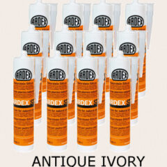 Ardex ST Silicone Sealant Antique Ivory – Bulk Buy 12 Tubes (310ml per tube)