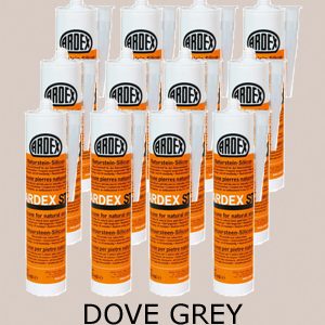 Ardex ST Silicone Sealant Dove Grey – Bulk Buy 12 Tubes (310ml per tube)