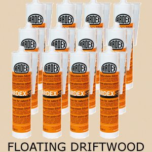 Ardex ST Silicone Sealant Floating Driftwood – Bulk Buy 12 Tubes (310ml per tube)