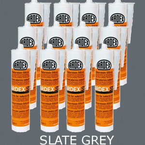 Ardex ST Silicone Sealant Slate Grey – Bulk Buy 12 Tubes (310ml per tube)