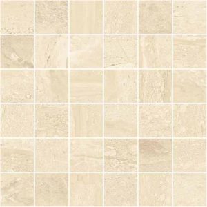 Stratum Beige Matt Porcelain Wall or Floor Mosaic 30x30cm