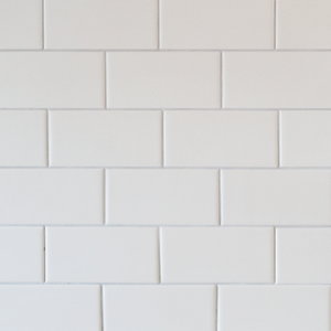 END OF LINE – Metro Flat Matt Ceramic Wall White 7.5x15cm
