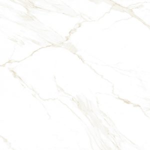 Atmosphere gold veined rectangle marble look Polished Porcelain