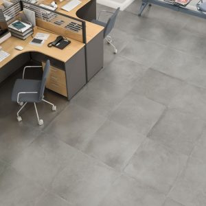 Planet Grey Matt Porcelain floor tile 60x60cm
