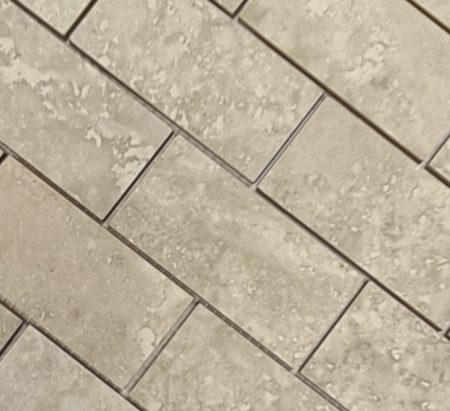 Valley Mixed Grey Porcelain Brick Mosaic 30x30cm (10476) - Image 4