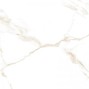 Atmosphere Marble White-Beige-Gold Rectified Polished Porcelain 60x60cm
