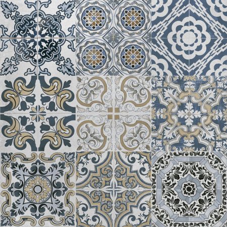 Planet Mixed Decor Matt Porcelain Floor Tile 60x60cm - Image 3
