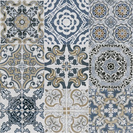 Planet Mixed Decor Matt Porcelain Floor Tile 60x60cm - Image 4