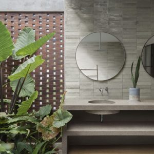 Lume Off White wall tiles 6x24cm (internal and external use)
