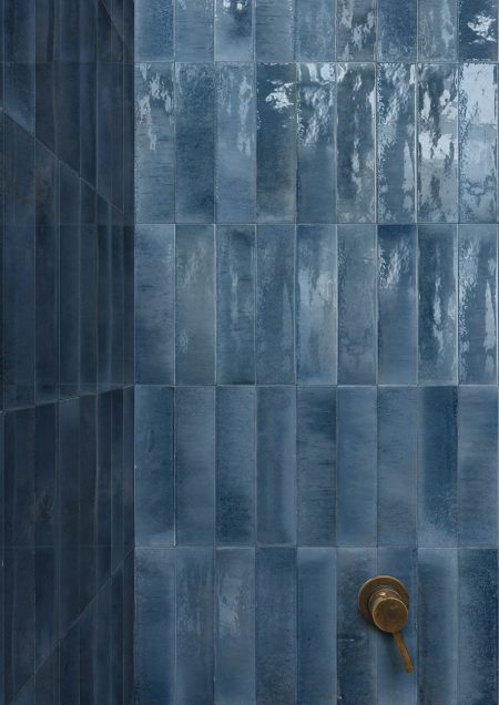 Lume China Blue wall tiles 6x24cm (internal and external use) - Image 3
