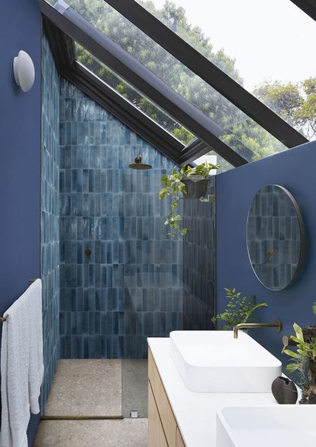Lume China Blue wall tiles 6x24cm (internal and external use) - Image 2