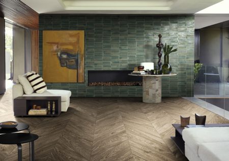 Lume Turquoise wall tiles 6x24cm (internal and external use) - Image 4