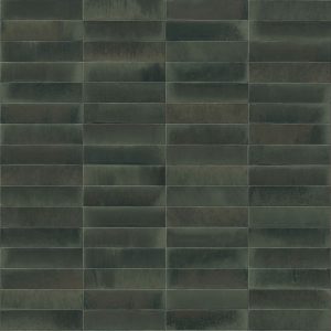 Lume Forest Green wall tiles 6x24cm (internal and external use)