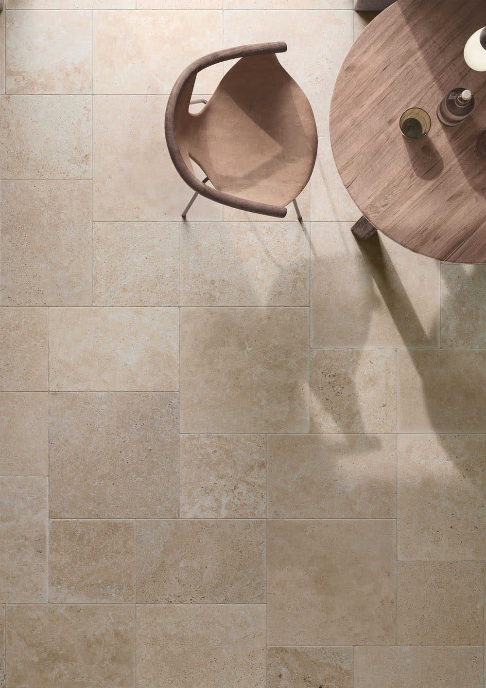 Opus Beige porcelain floor tiles - Image 5