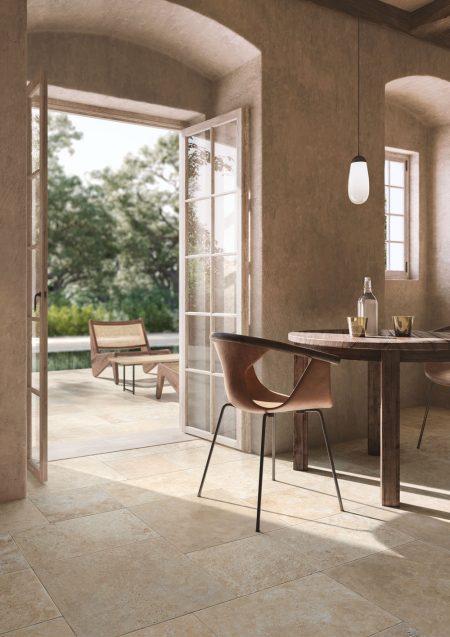 Opus Beige porcelain floor tiles - Image 2