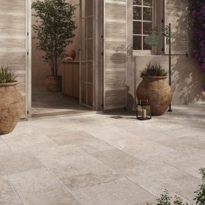 Opus Grey porcelain floor tile Modula Set