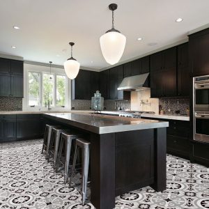 Saffron Gris Matt Porcelain tile 22.5x22.5cm