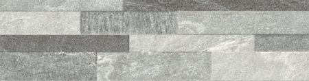 Stella Grey Feature porcelain wall 15x59cm