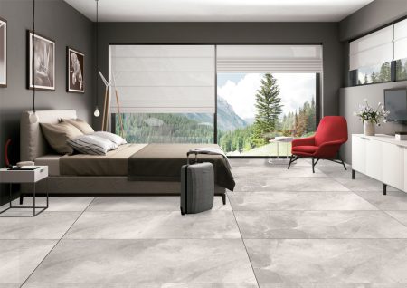 Hollywood Smoke Grey Matt Rectified Porcelain 60x120cm