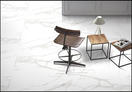 Hollywood White Polished Rectified Porcelain 60x120cm