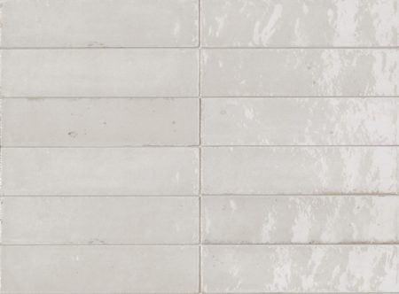 Lume White wall tiles 6x24cm (internal and external use) - Image 3