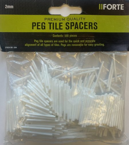 Spacer Pegs 2mm (Pack of 500)