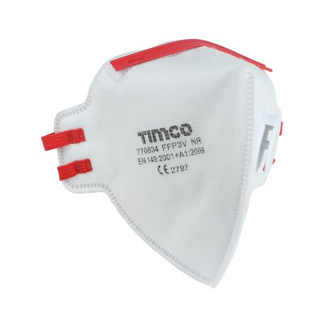 Fold Flat Mask with Valve FFP3 (Pack of 3) - Image 2