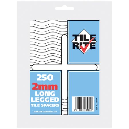 Spacer Crosses 2mm Long Leg TSL483 (Pack of 250) - Image 2