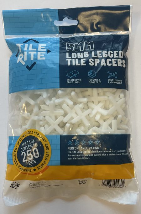 Spacer Crosses 5mm Long Leg TSL489 (Pack of 250) - Image 2