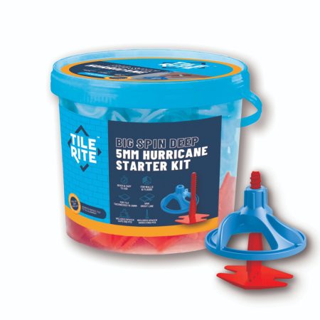 TileRite - 5mm Big Spin Hurricane Starter Kit (200 piece Bucket)