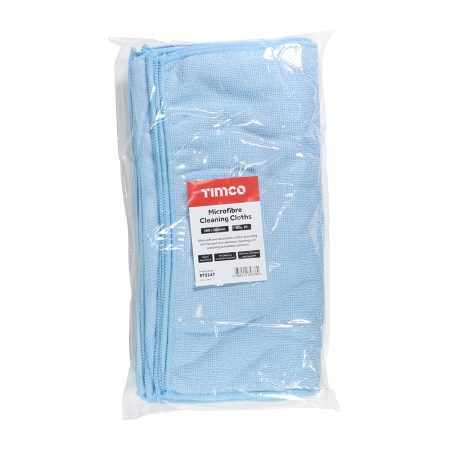 Microfibre Cleaning Cloths pack of 10 (380x380mm) - Image 2