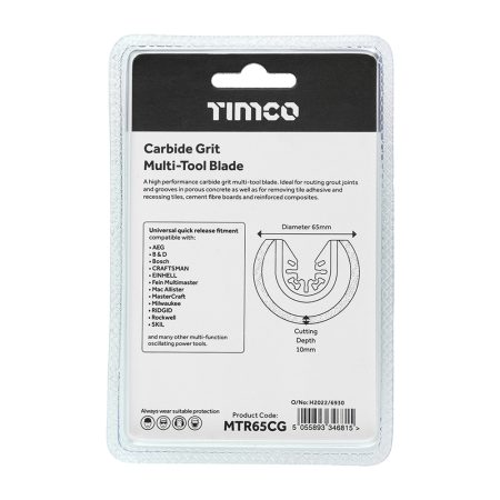 65mm Multi-Tool Blade Radial for Tiles - Image 3