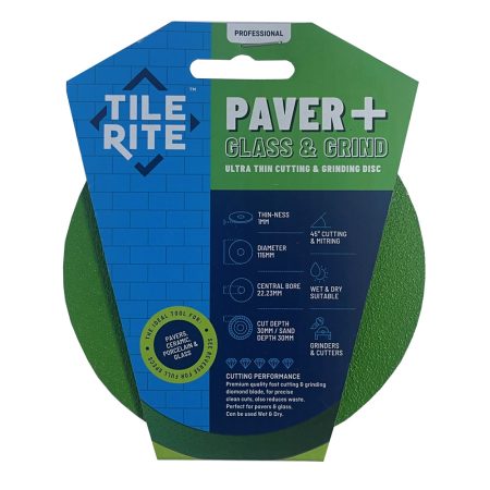 115mm Paver+Glass & Grind Ultra Thin Cutting Disc