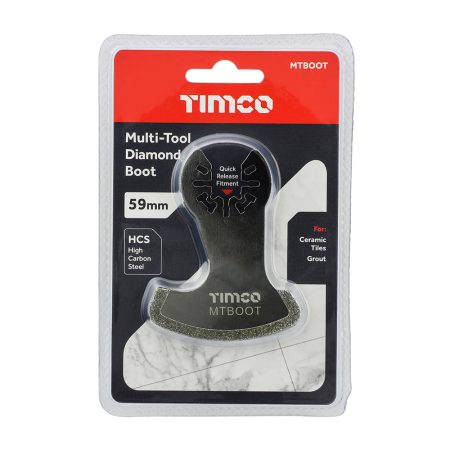 59mm Multi-Tool Diamond Grout Removal Boot Blade - Image 2