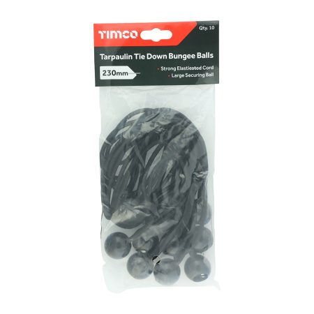 Tarpaulin Tie Down Bungee Balls - Pack of 10 - Image 2