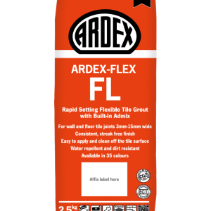 Ardex FL wide joint Wall and Floor Grout 2.5kg Bag (Many colours available)