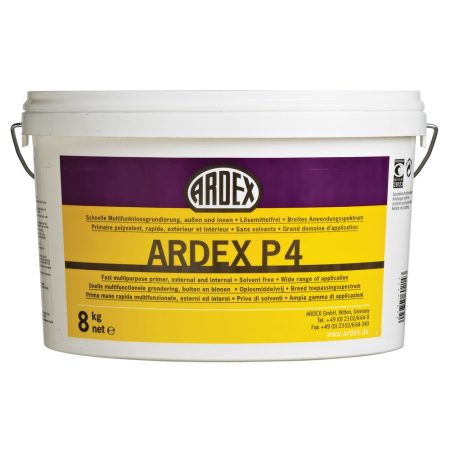 Ardex P4 Ready Mixed Rapid Drying Primer 8kg