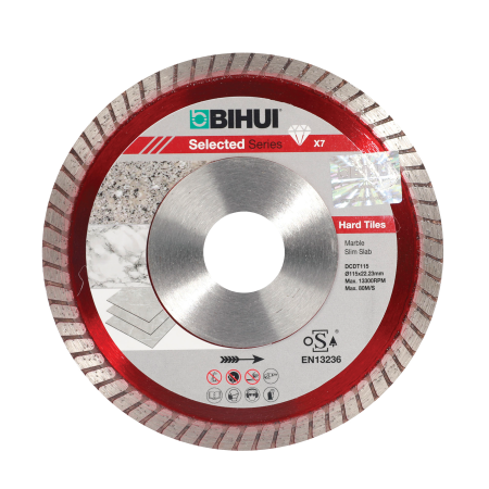 BIHUI DCDT115 - B-Turbo Diamond Cutting Blade WET & DRY - Image 2