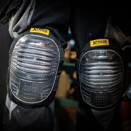 Gel Filled Knee Pads with sturdy PVC formed shell - Image 2