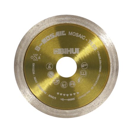 BIHUI DCDC115 - B-Mosaic Diamond Cutting Blade - WET Cutting - Image 2