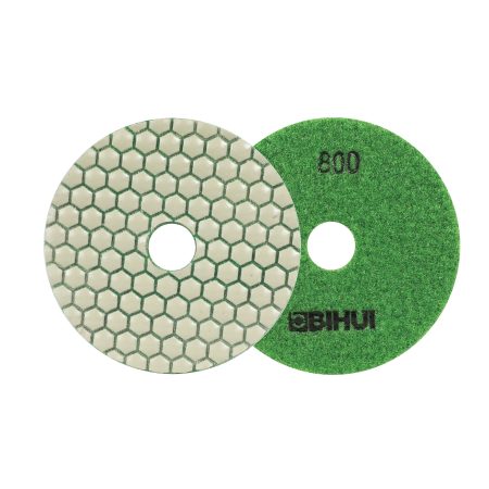 BIHUI - 4 Inch 800 Grit Dry Diamond Polishing Pad