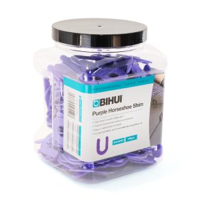 BIHUI - 2mm Horseshoe Shims 350 per pack (Purple)