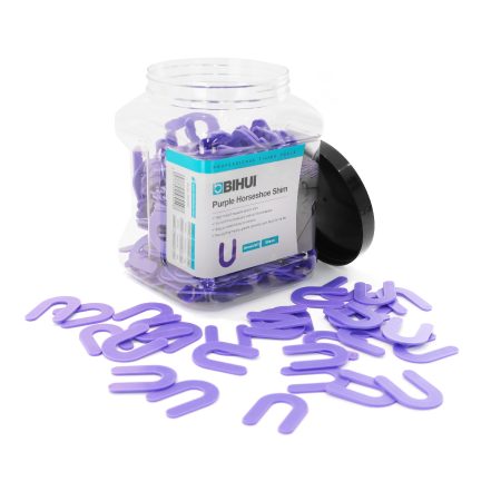 BIHUI - 2mm Horseshoe Shims 350 per pack (Purple) - Image 2
