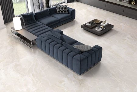 Lounge Cream matt porcelain tiles 60x60cm - Image 3