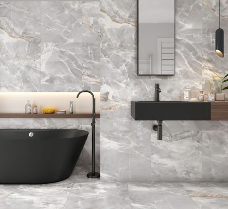 Lounge Grey matt porcelain tiles 60x60cm