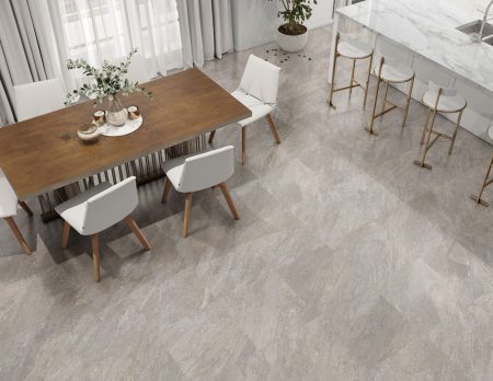 Saturn Grey matt porcelain tiles 60x60cm