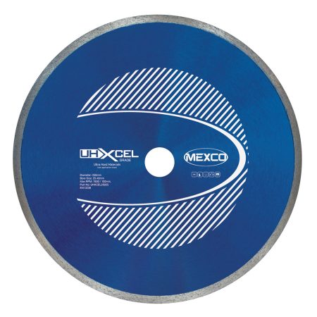 Mexco 250mm Ultra Hard Materials XCEL Grade Diamond Blade (UHXCEL)
